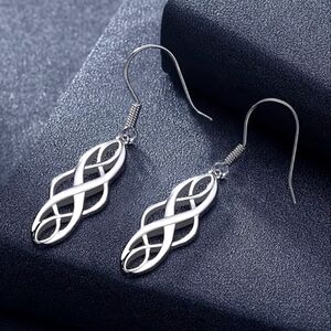 CELTIC Knot  design  Drop Earrings